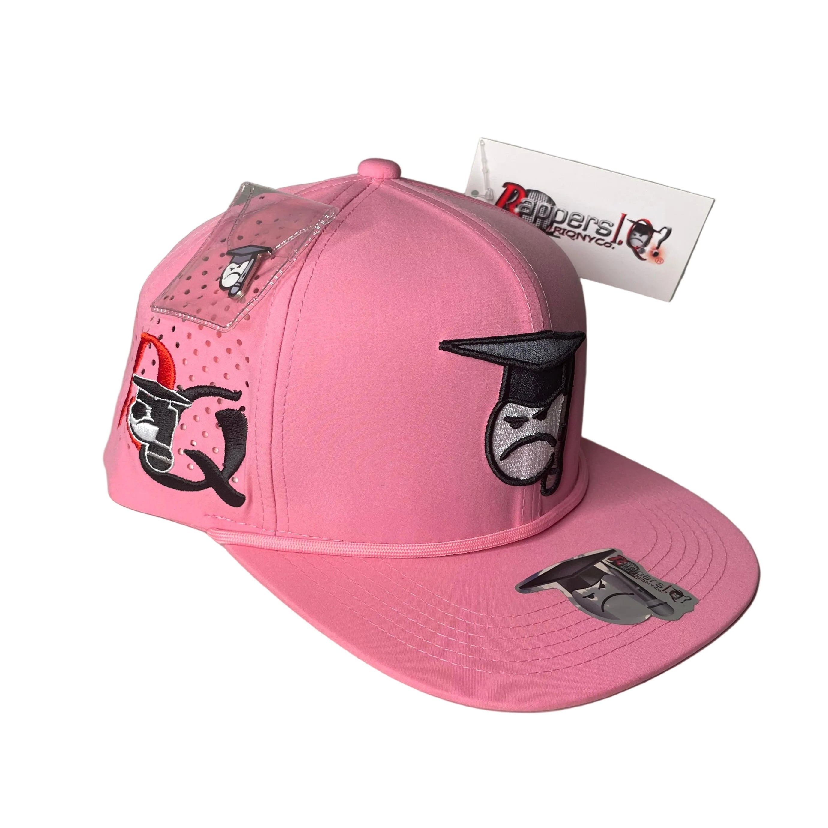 Rappers I.Q? Snapback (Pink) Waterproof