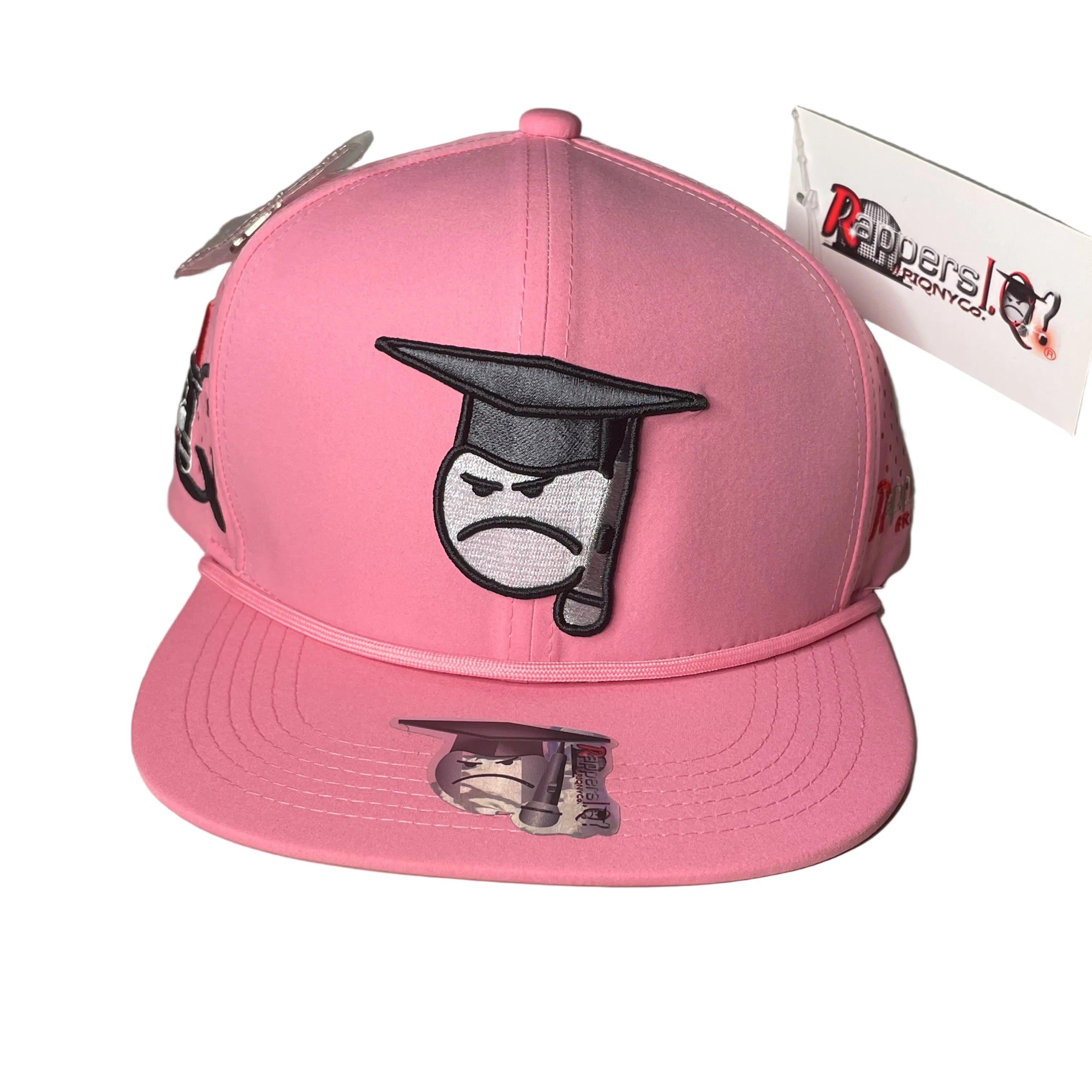 Rappers I.Q? Snapback (Pink) Waterproof