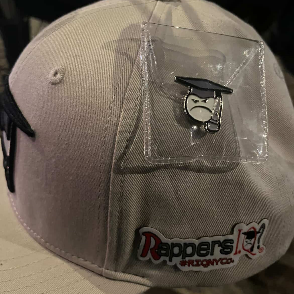 Rappers I.Q? Snapback (Light Grey)