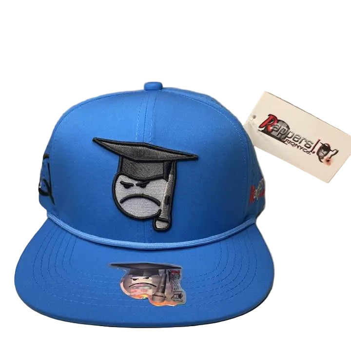 Rappers I.Q? Snapback (Lt Blue) Waterproof