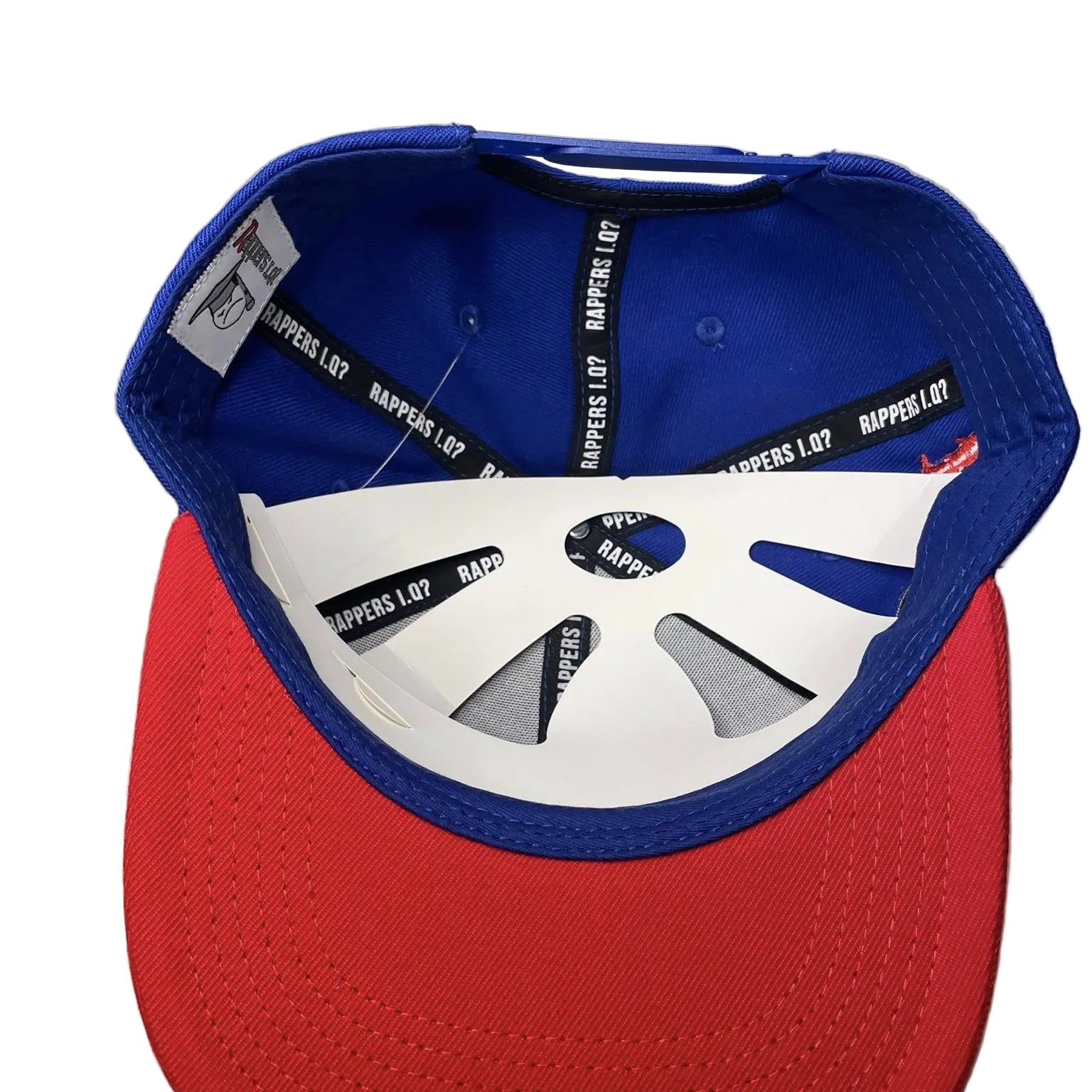 Rappers I.Q? Snapback (Blue and Red)