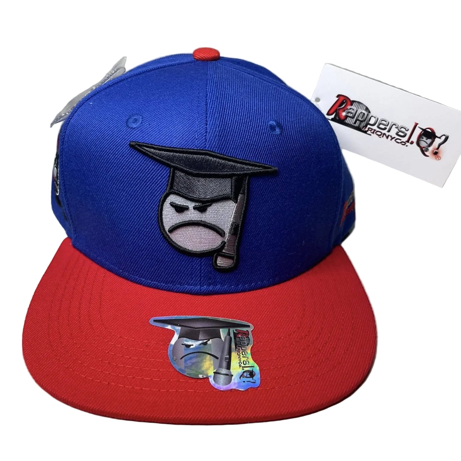Rappers I.Q? Snapback (Blue and Red)